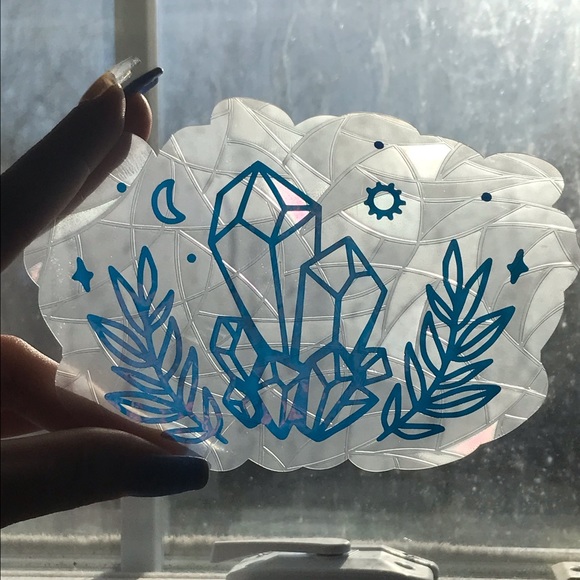 Crystal Suncatcher Window Cling - Picture 1 of 4